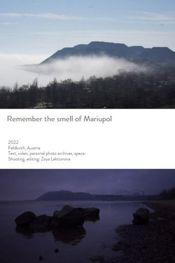 Poster for Remember the Smell of Mariupol