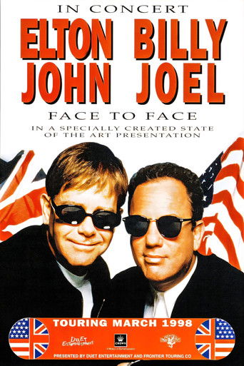 Poster for Elton John And Billy Joel Face To Face