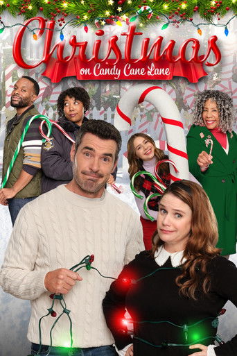 Poster for Christmas on Candy Cane Lane