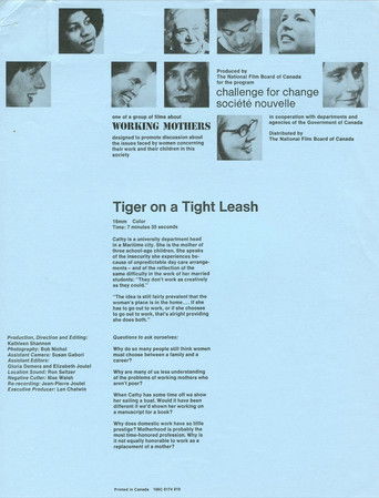 Poster for Tiger on a Tight Leash