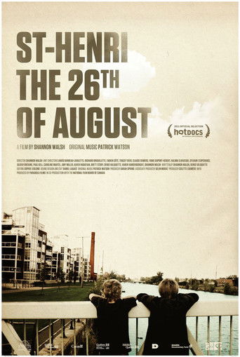 Poster for St. Henri, the 26th of August