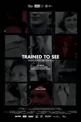 Poster for Trained to See – Three Women and the War