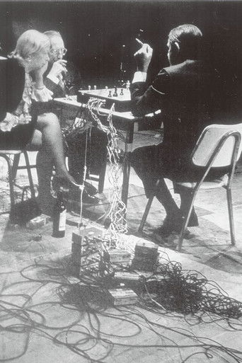 Poster for Marcel Duchamp and John Cage