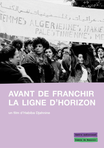 Poster for Avant de franchir la ligne d'horizon