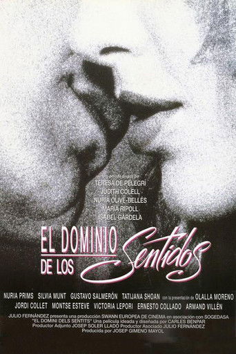 Poster for El dominio de los sentidos