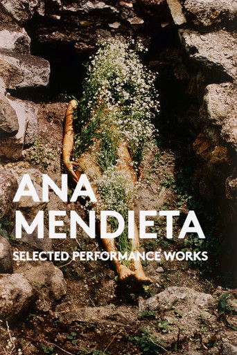 Poster for Ana Mendieta: Selected Performance Works (1973-1981)