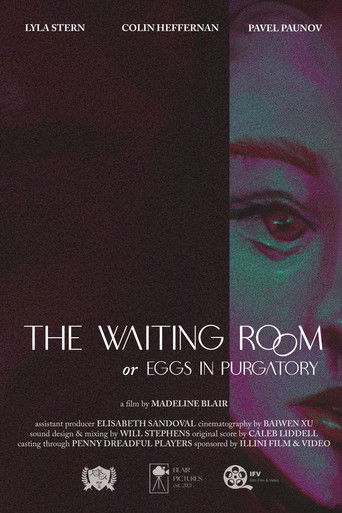 Poster for The Waiting Room, or Eggs in Purgatory