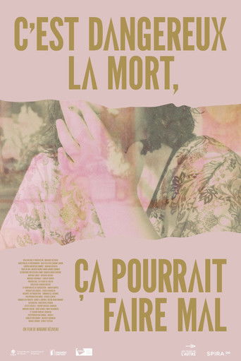Poster for Death is dangerous, it could hurt