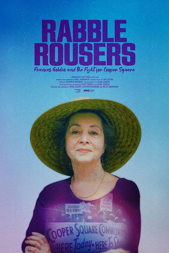 Poster for Rabble Rousers: Frances Goldin and the Fight for Cooper Square