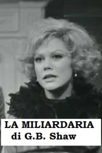 Poster for La miliardaria