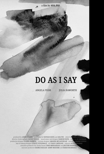 Poster for Do As I Say