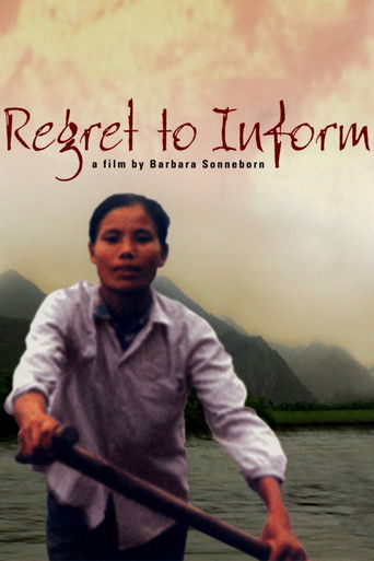 Poster for Regret to Inform
