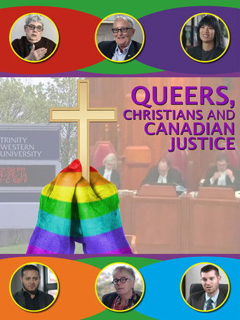 Poster for Queers, Christians and Canadian Justice