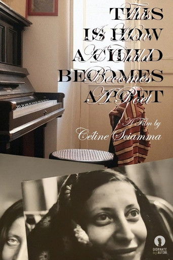 Poster for This Is How a Child Becomes a Poet