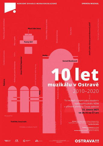 Poster for 10 let muzikálu v Ostravě