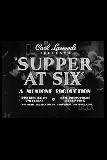 Poster for Supper at Six