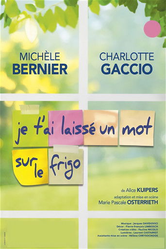 Poster for Je t'ai laissé un mot sur le frigo
