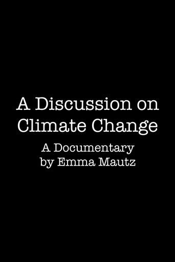 Poster for A Discussion on Climate Change