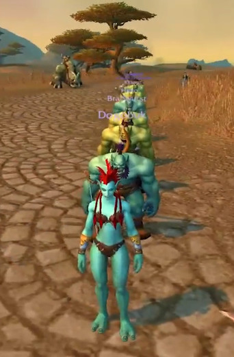 Poster for /misplay (Episode 1: A Scantily Clad Parade of Orcs and Trolls in World of Warcraft)