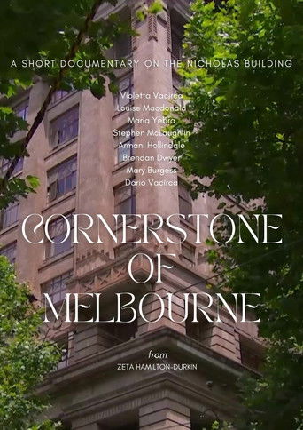 Poster for Cornerstone of Melbourne