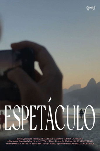 Poster for Espetáculo