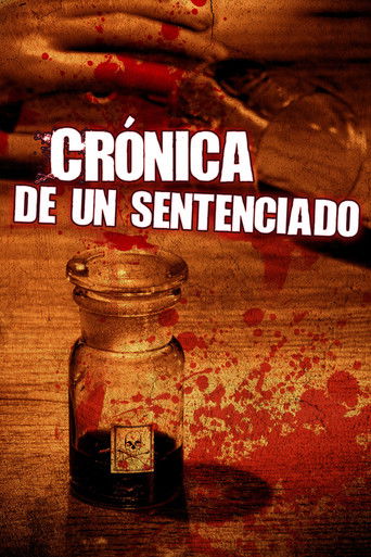 Poster for Crónica de un sentenciado