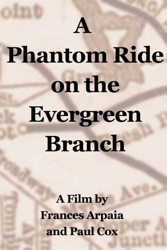 Poster for A Phantom Ride on the Evergreen Branch