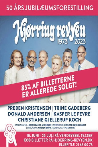Poster for Hjørring Revyen 2023 - Fra Vendsyssel Teater