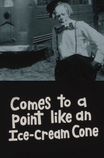 Poster for Comes to a Point Like an Ice-Cream Cone