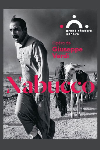 Poster for Nabucco - Grand Théâtre de Genève