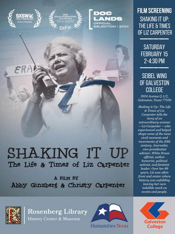 Poster for Shaking It Up: The Life and Times of Liz Carpenter