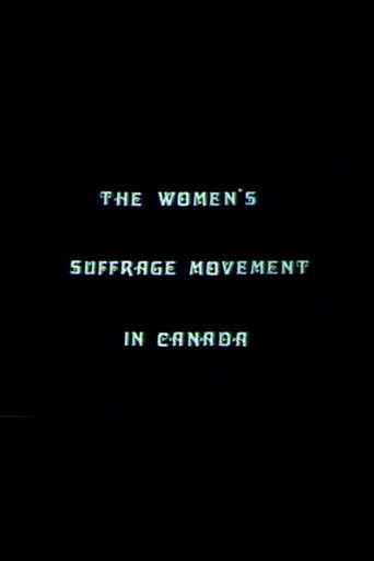 Poster for The Women's Suffrage Movement In Canada