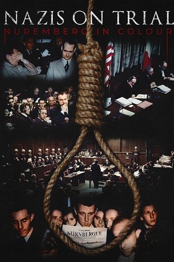 Poster for Nazis on Trial: Nuremberg in Colour