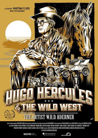 Poster for Hugo Hercules and The Wild West - The Artist W.H.D. Koerner (Deutsch)