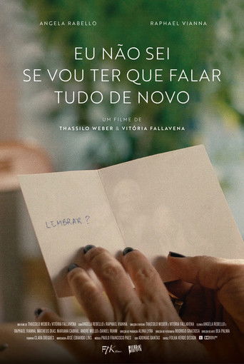 Poster for I don’t know if i'll have to say everything again