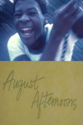 Poster for August Afternoons