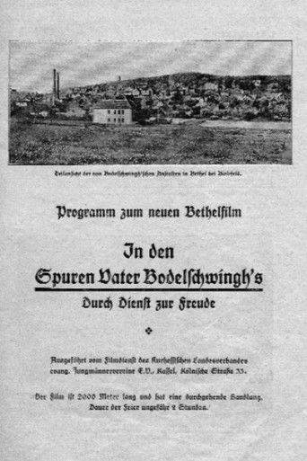 Poster for In den Spuren Vater Bodelschwinghs