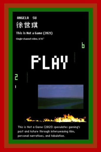 Poster for This is Not a Game