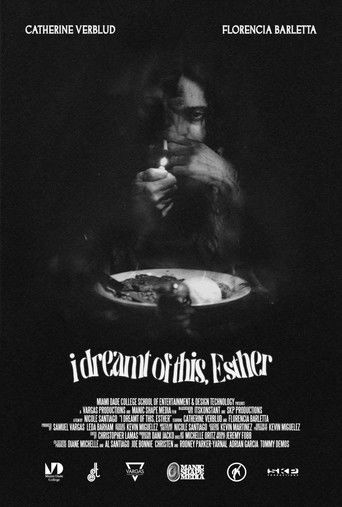 Poster for i dreamt of this, Esther