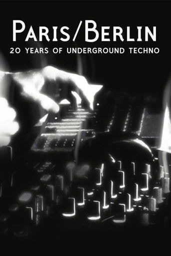 Poster for Paris/Berlin: 20 Years of Underground Techno