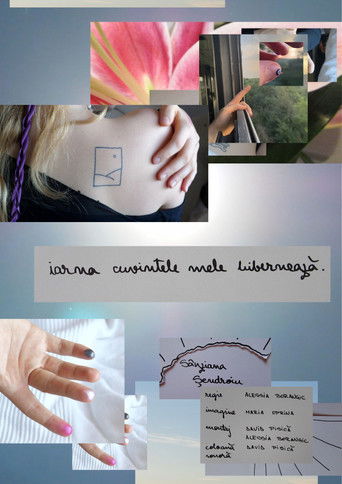 Poster for winter, my words immure