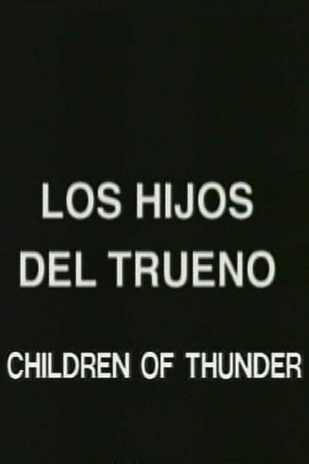Poster for Los hijos del trueno