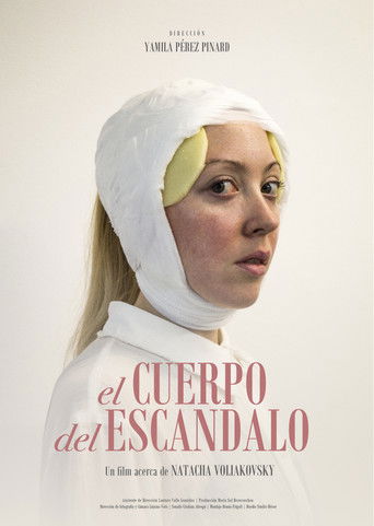 Poster for El Cuerpo del Escándalo - Un film acerca de Natacha Voliakovsky