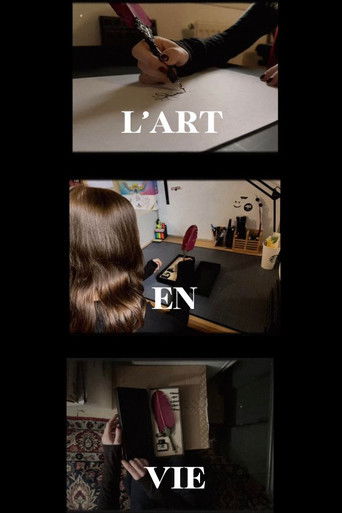 Poster for L'art en vie
