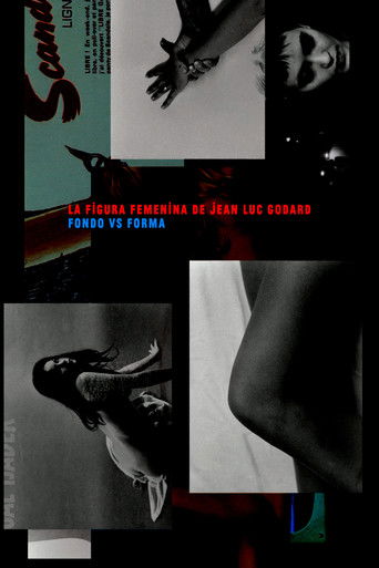 Poster for La figura femenina de Jean Luc Godard. Fondo vs Forma