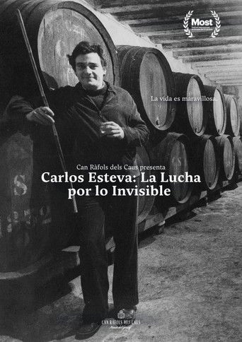 Poster for Carlos Esteva: the fight for the invisible