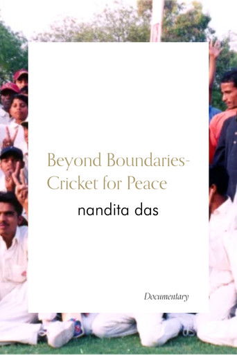 Poster for Beyond Boundaries - Cricket for Peace