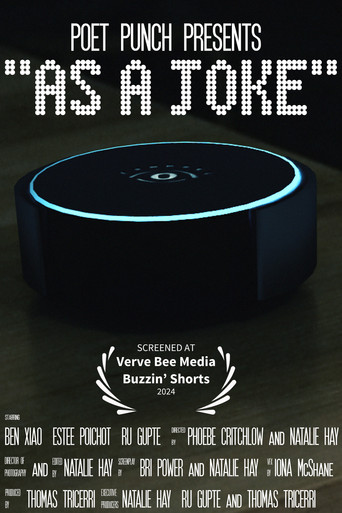 Poster for As A Joke