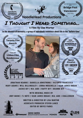 Poster for I Thought I Heard Something...