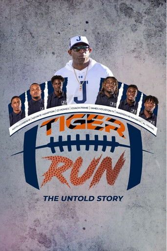 Poster for Tiger Run: The Untold Story